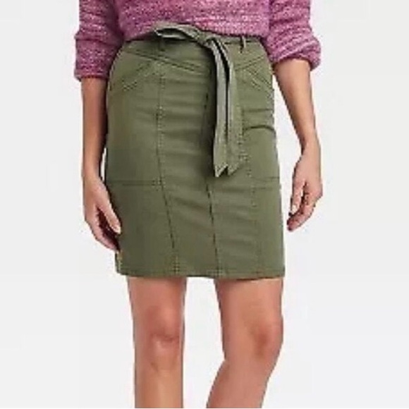 adidas Dresses & Skirts - Adidas Olive Pencil Skirt for Women